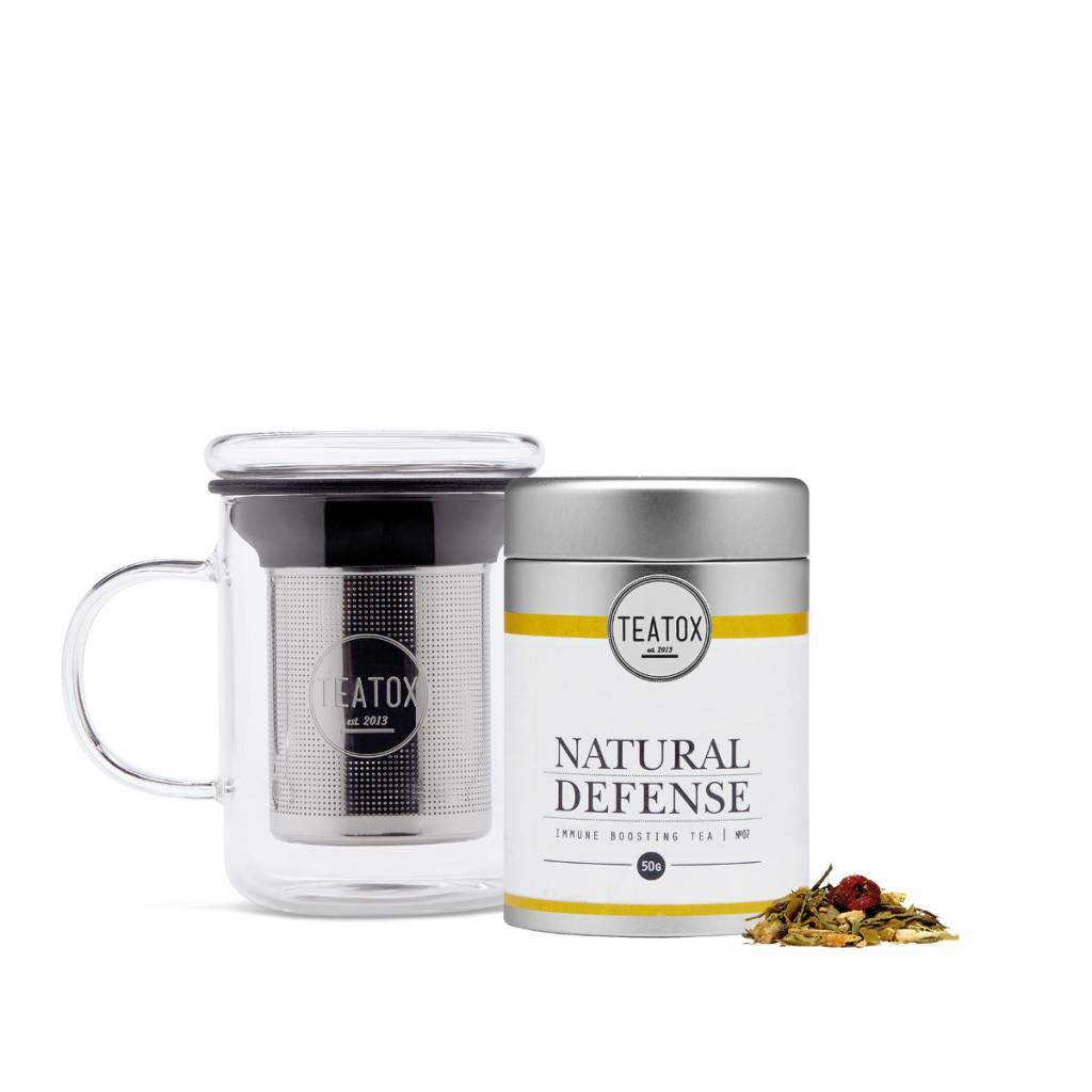 Teatox Vegan Thee Natural Defense Green Tea Ginger