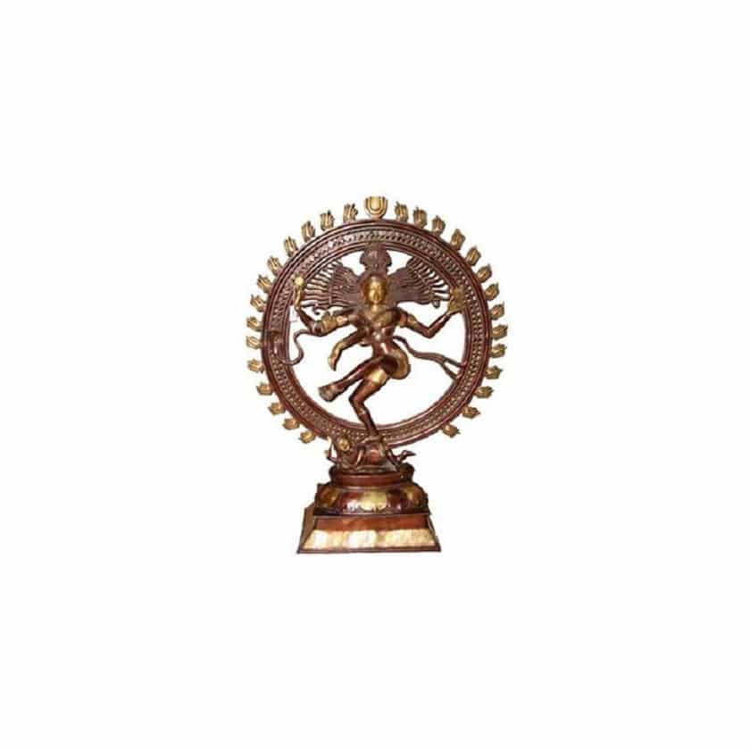 Dansende Natraj in dubbele Ring