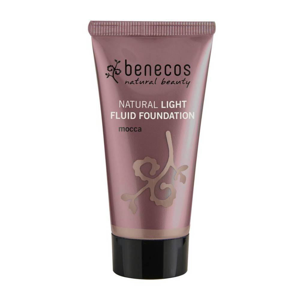 Benecos Light Fluid Natural Foundation 30ml Mocca