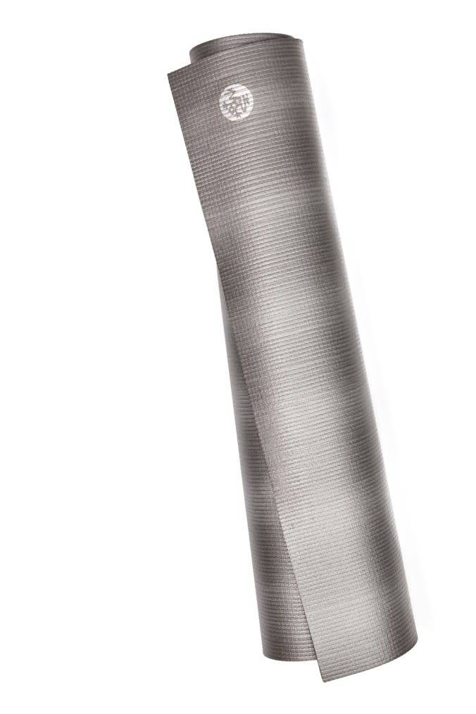 Manduka PRO Yogamat PVC Grijs 6 mm - Chromite - 180 x 66 cm