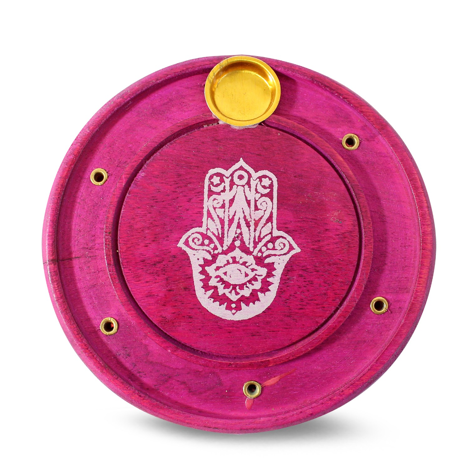 Wierookhouder van Mangohout - Hamsa Hand