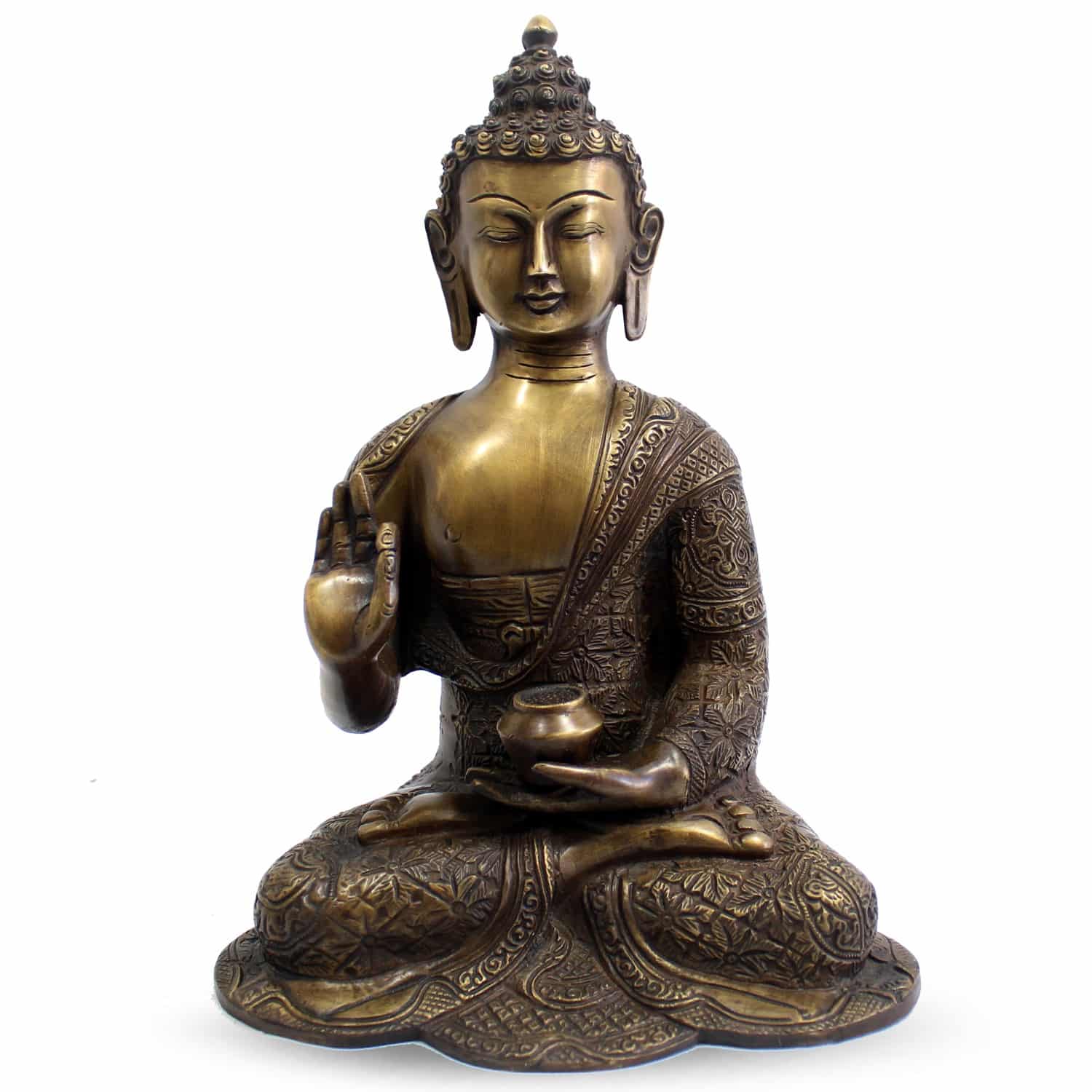 Beeld van zittende Buddha (model 1)