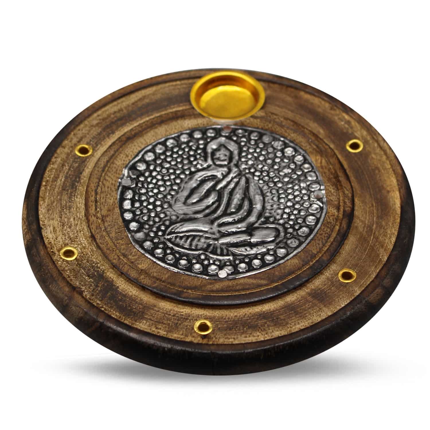 Wierookhouder van Mangohout - Buddha
