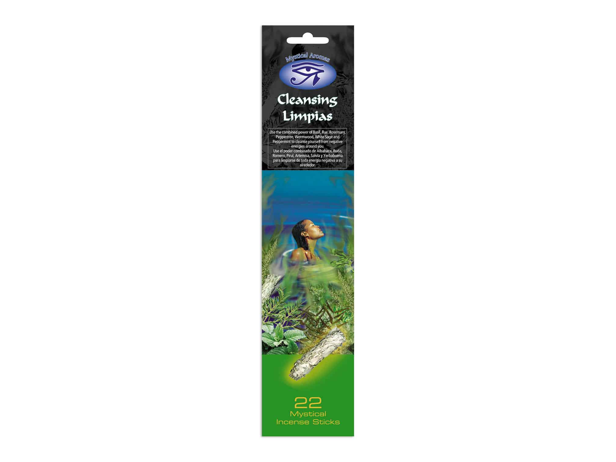 Mystical Aroma's Wierook Cleansing (22 stokjes - 30 gram)