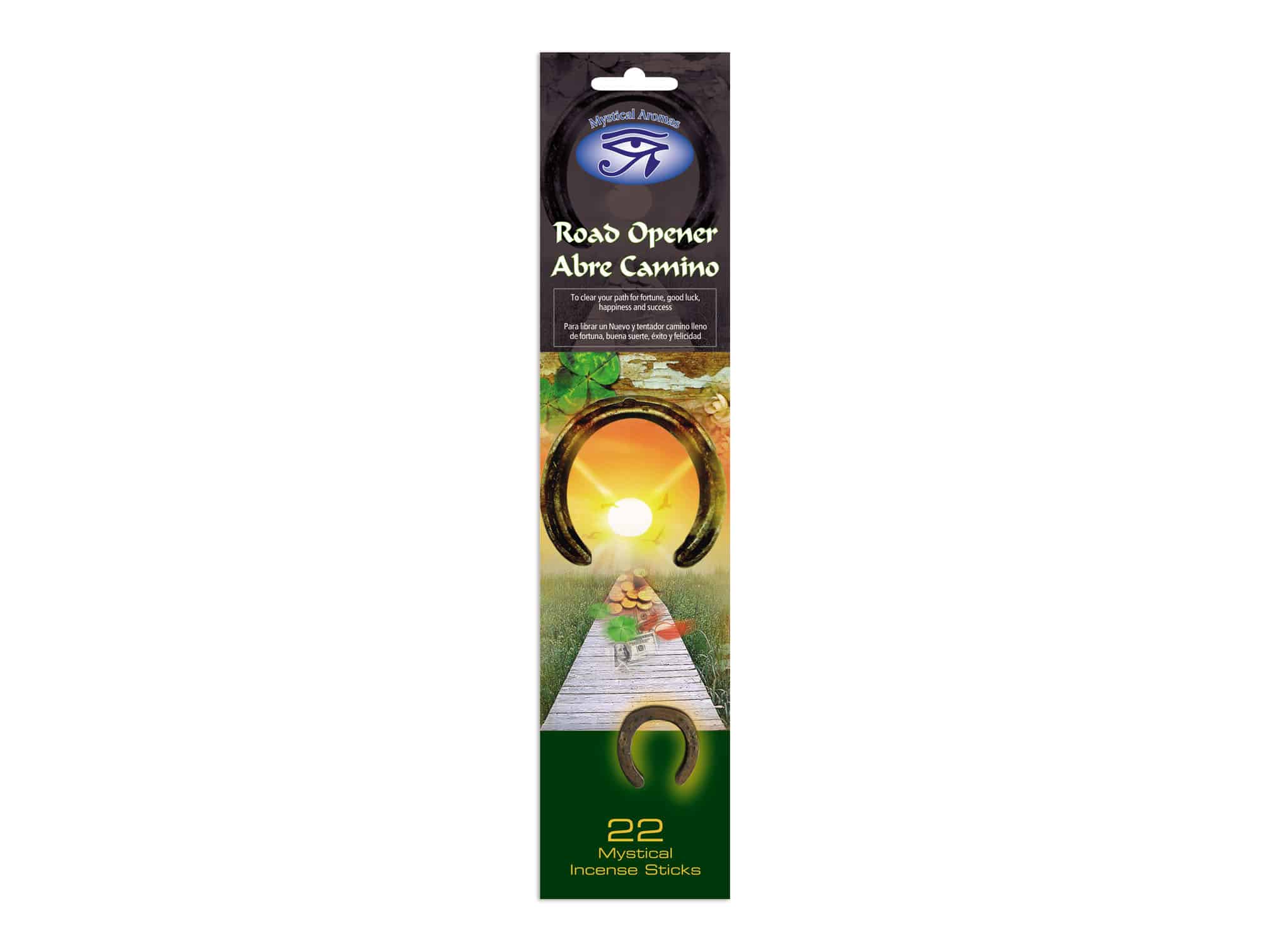 Mystical Aroma's Wierook Road Opener (22 stokjes - 30 gram)