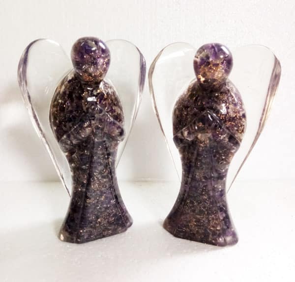 Orgone Edelsteen Engel Amethist (20 cm)