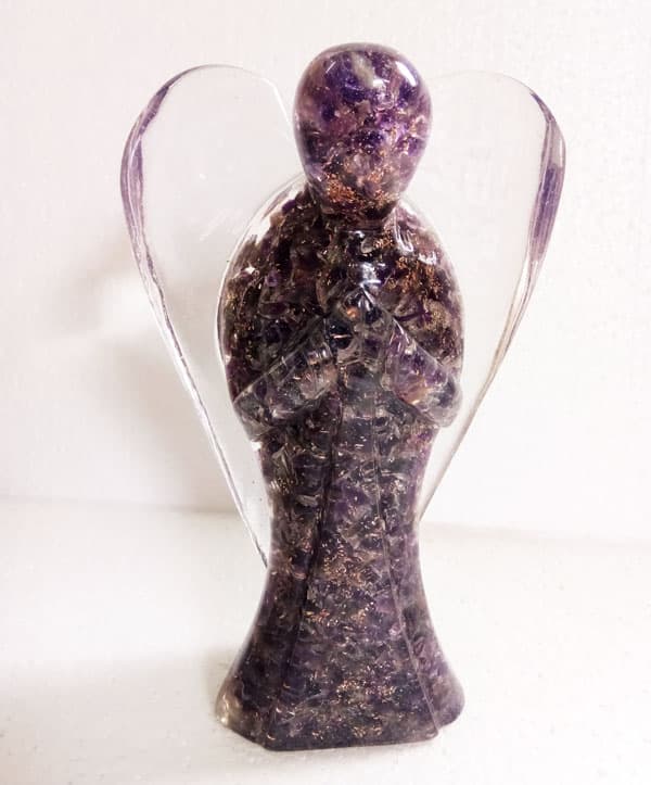 Orgone Edelsteen Engel Amethist (12 cm)