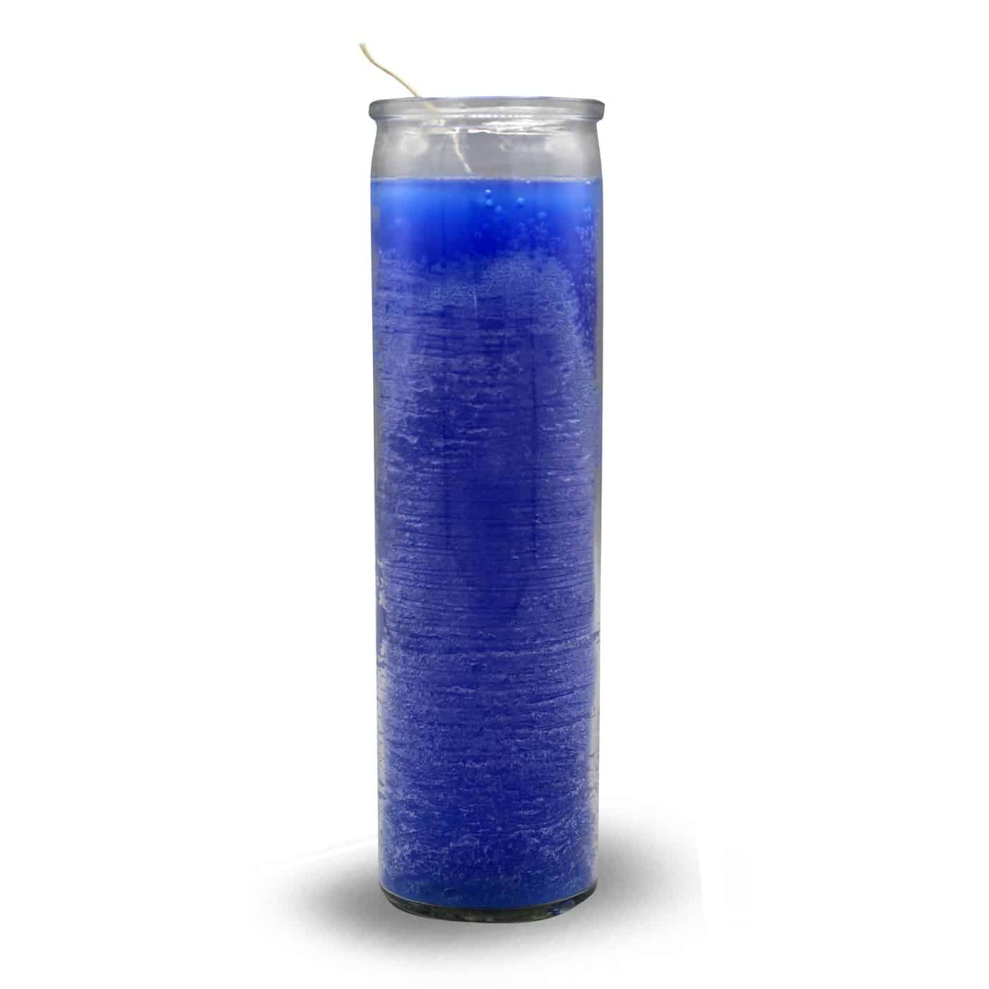 Blauwe Gebedskaars (20 cm)