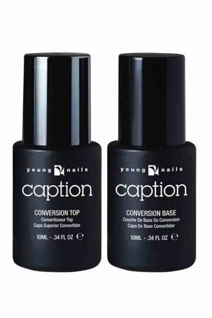 Caption Topcoat en Basecoat voor Nagellak - Conversion Duo Pack
