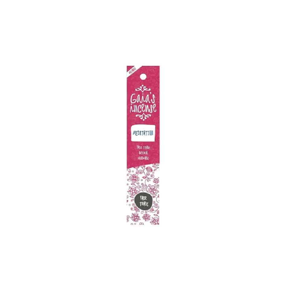 Gaia's Incense Fare Trade Wierook Meditation