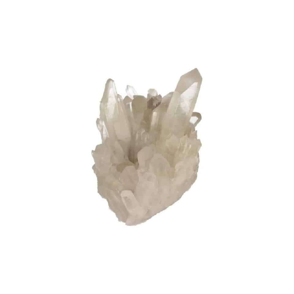 Combinatie van Bergkristal, Lemurisch Kristal en Fadenkwarts (Model 3)