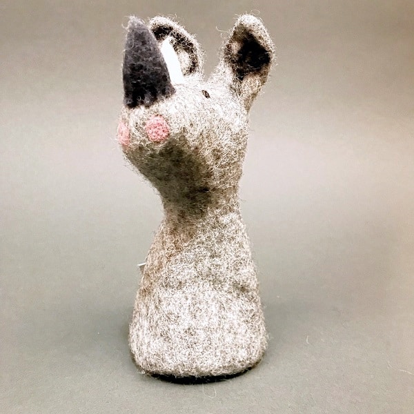 Eierwarmer Neushoorn (Grijs)