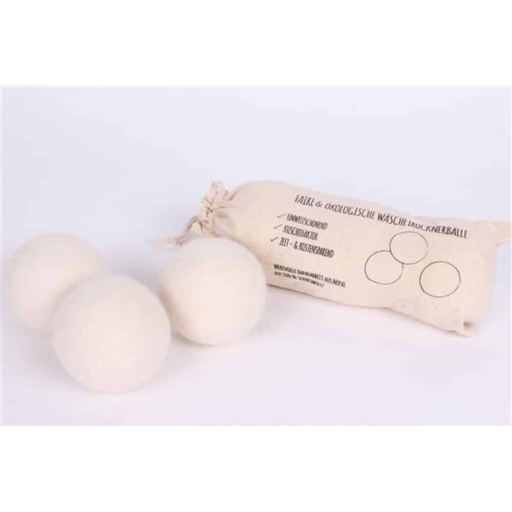 Vilten Ballen voor de Droogtrommel