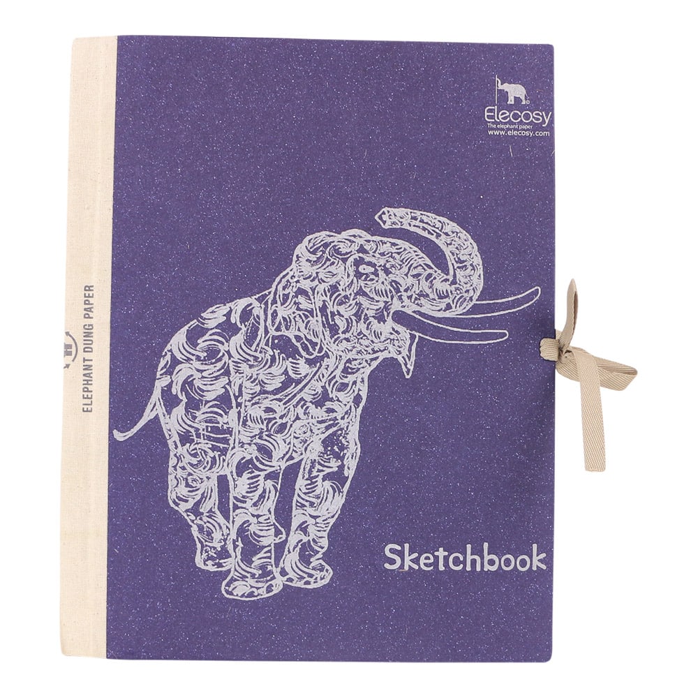 Schetsboek Small met Witte Bladzijden Olifant