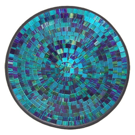 Kom Mozaïek Blauw/Paars Extra Large