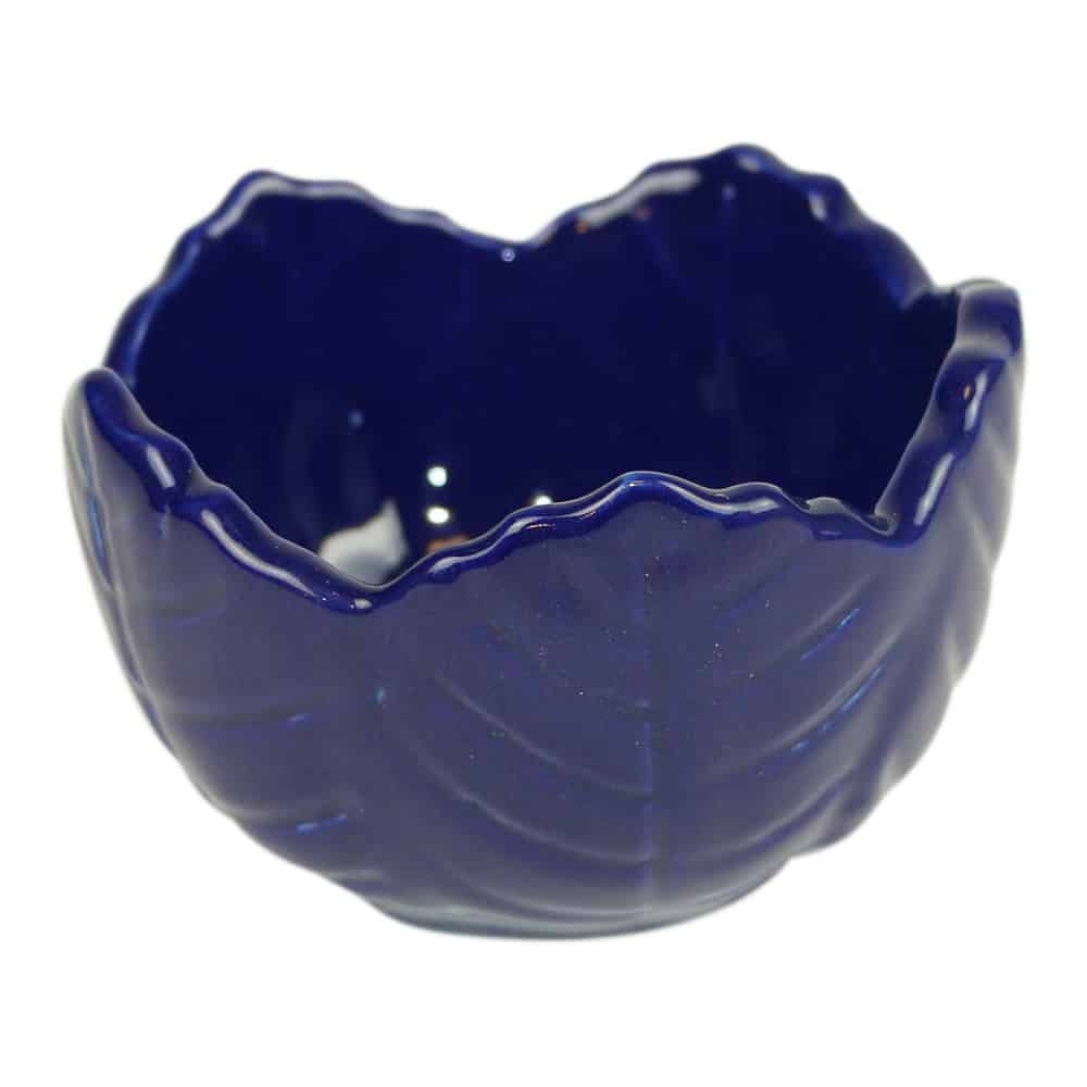 Kom van Keramiek Lotus Blauw (Large)