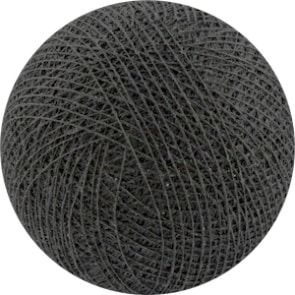 25 losse Cotton Ball's (Antraciet)