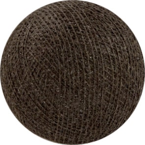 25 losse Cotton Ball's (Bruin)