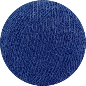 25 losse Cotton Ball's (Royal Blauw)