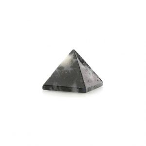 Edelsteen Piramide Agaat Mos - 30 mm