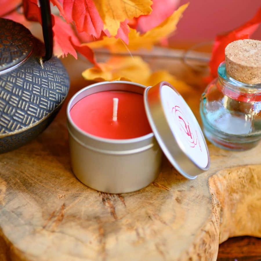 chakra kaars rood