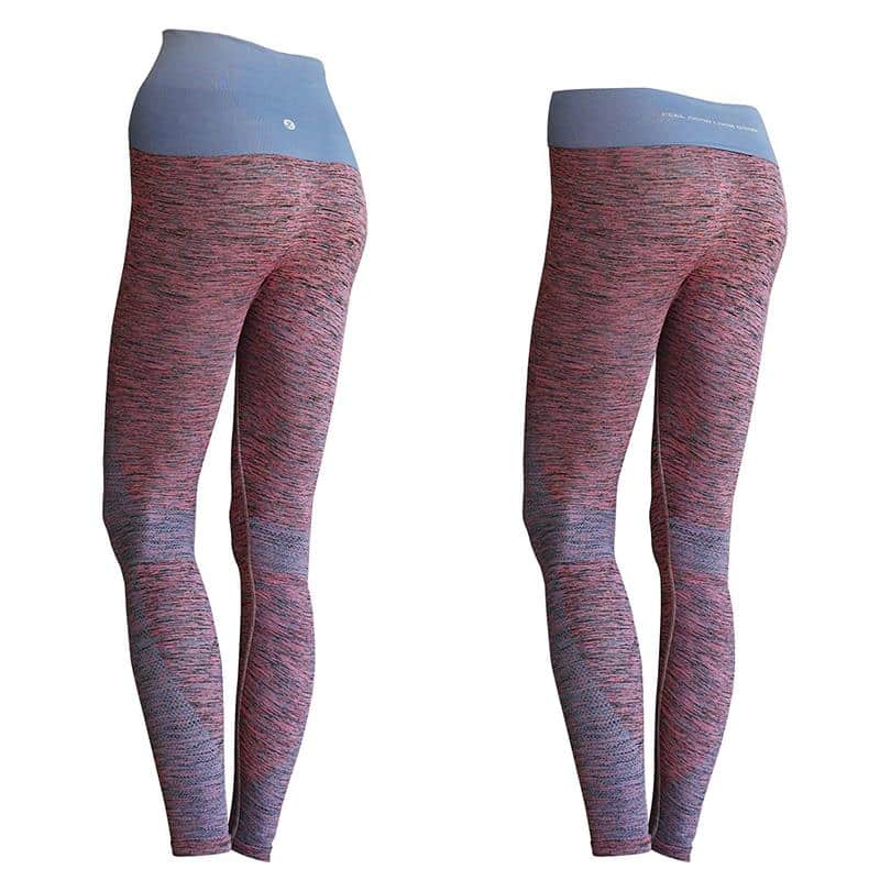 Kidneykaren Yogabroek XL Roze/Petrol