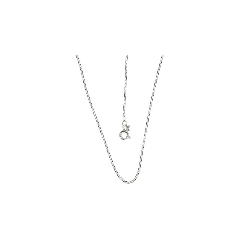 Zilveren Ketting Ankerschakel (1,1 mm - 45 cm)