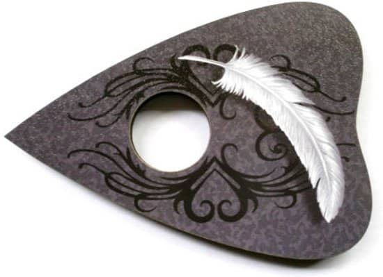 ouija plankje planchette met veer