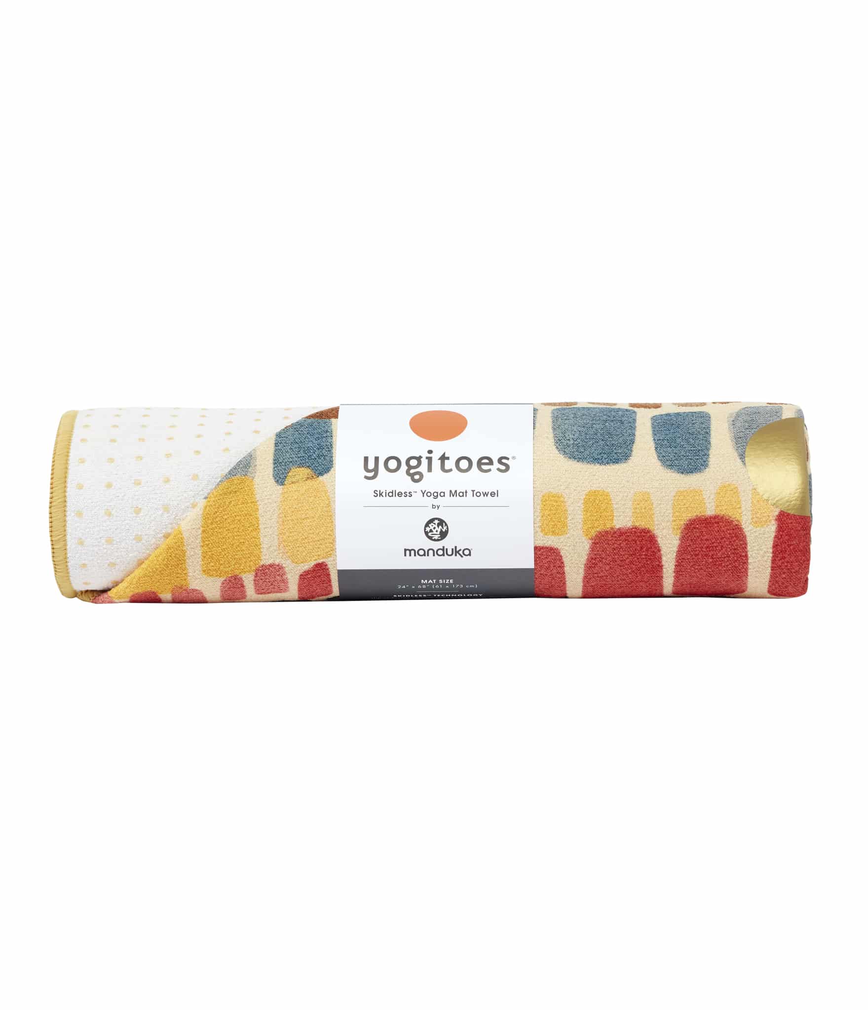 Manduka Yogitoes Skidless Yoga Handdoek - Binda Squares
