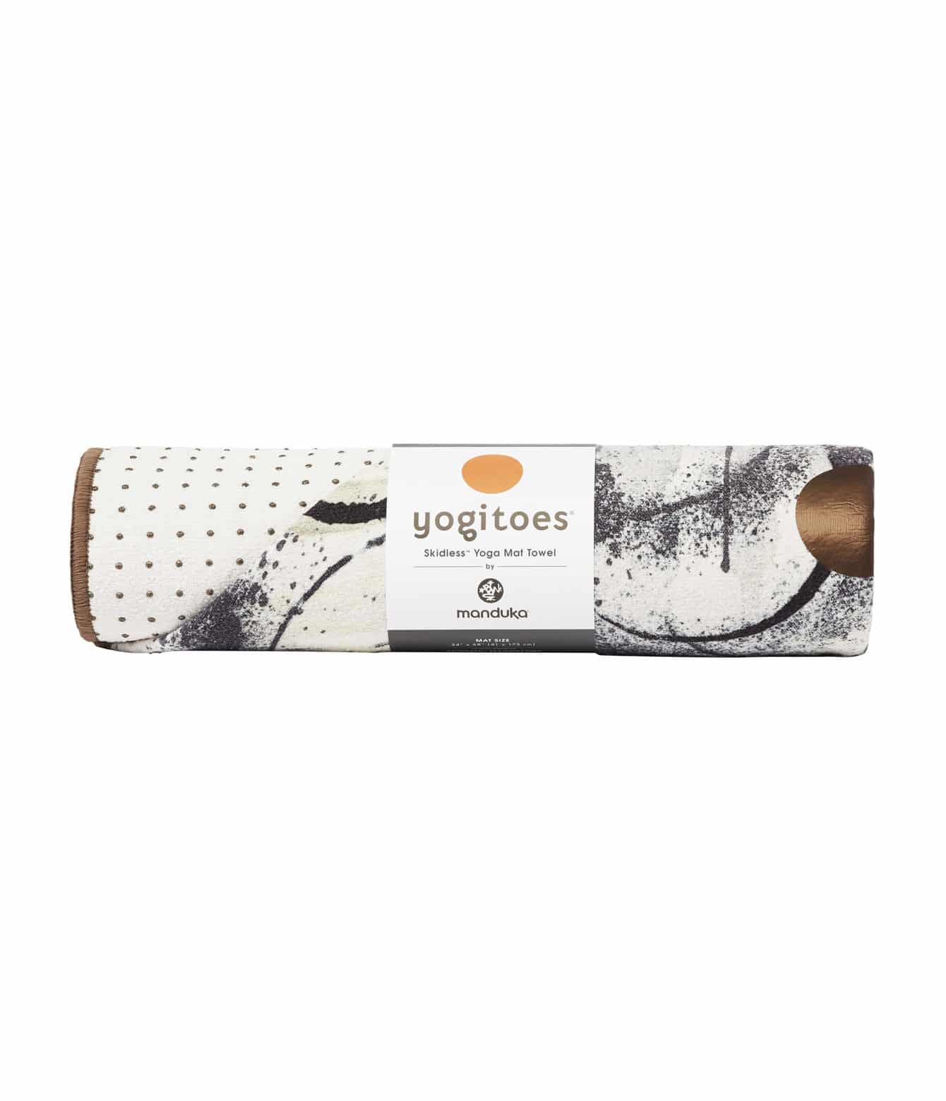 Manduka Yogitoes Skidless Yoga Handdoek - Enso Ink