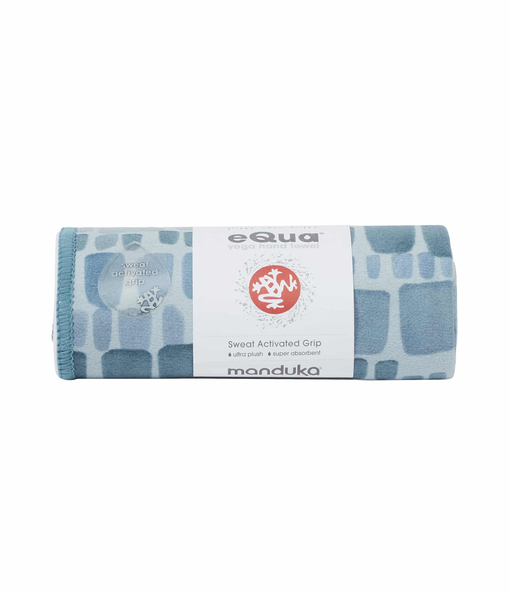 Manduka eQua Handdoek - Patina Squares (Klein)