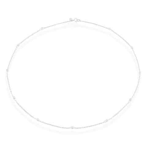 Zilveren Halsketting "Viviana" (Sterling Zilver 925)