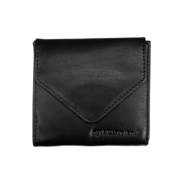 Leren Portemonnee Small (Zwart)