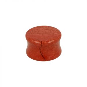 Plug Oorpiercing Jaspis Rood (20 mm)