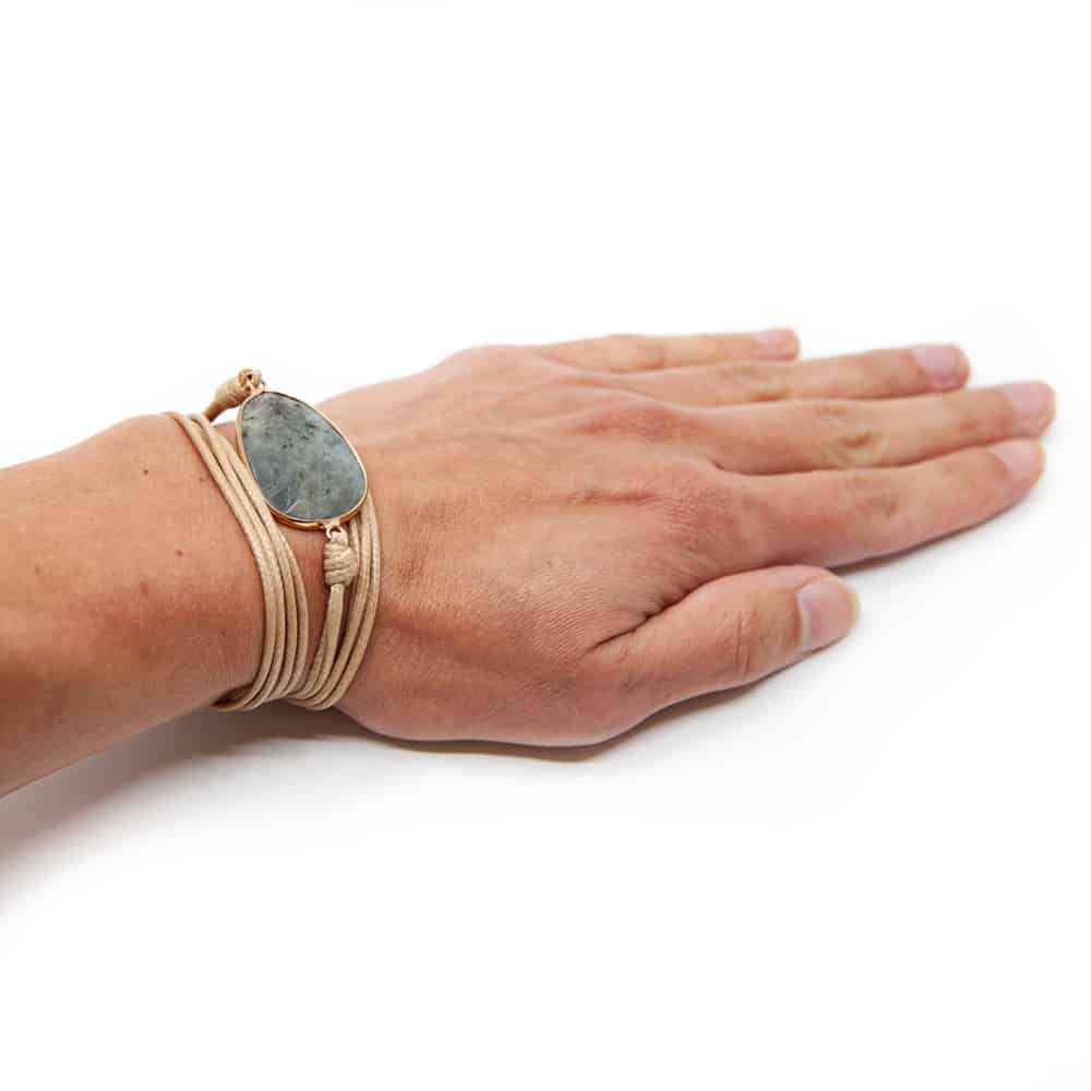 Edelsteen Armband Agaat Wikkel Armband