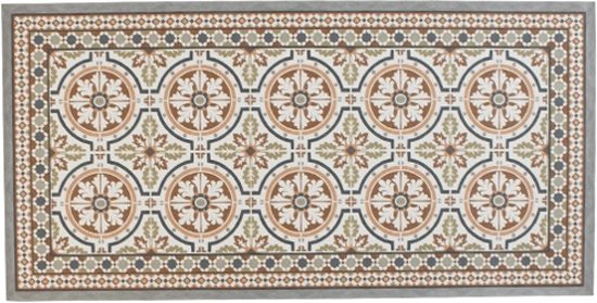 Bruine Decoratieve Mat Tegels (100 x 50 cm)