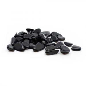 Trommelstenen Zwarte Obsidiaan (20 to 40 mm) - 200 gram