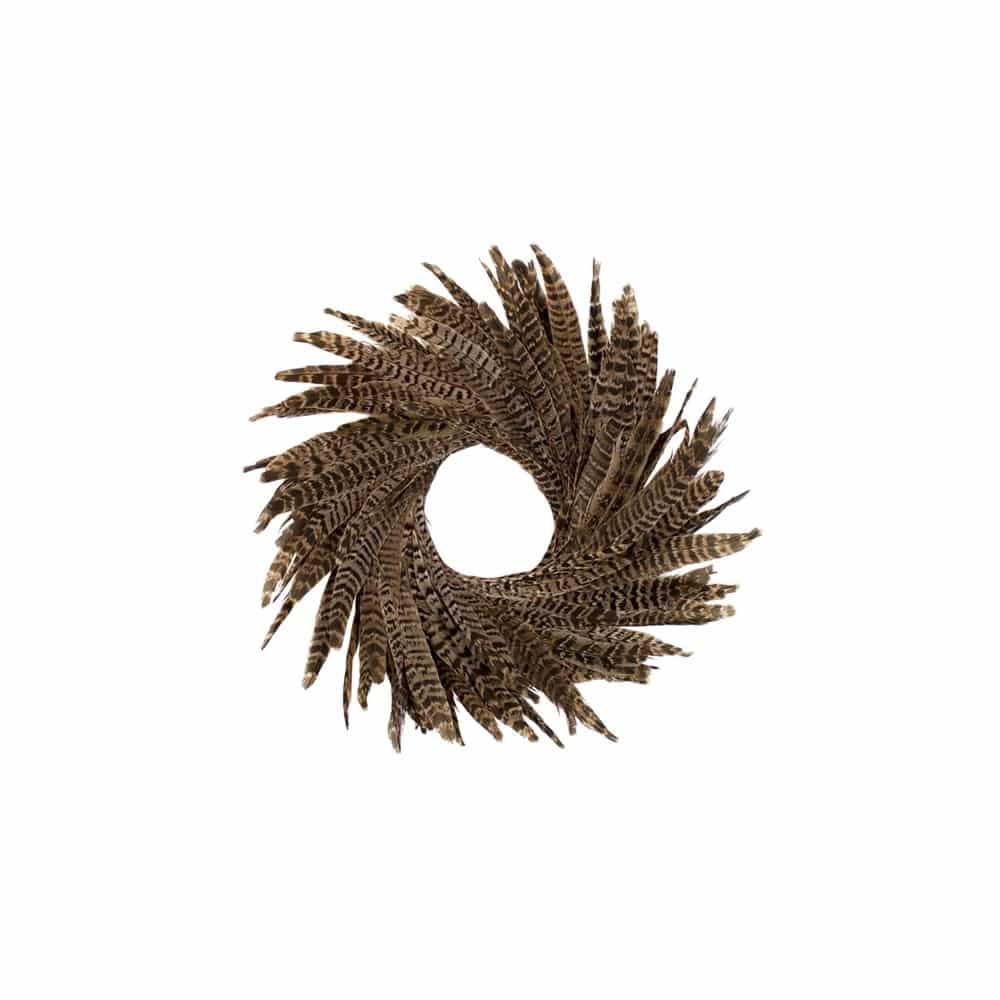 Decoratieve Verenkrans Fazant Staart (15 cm)