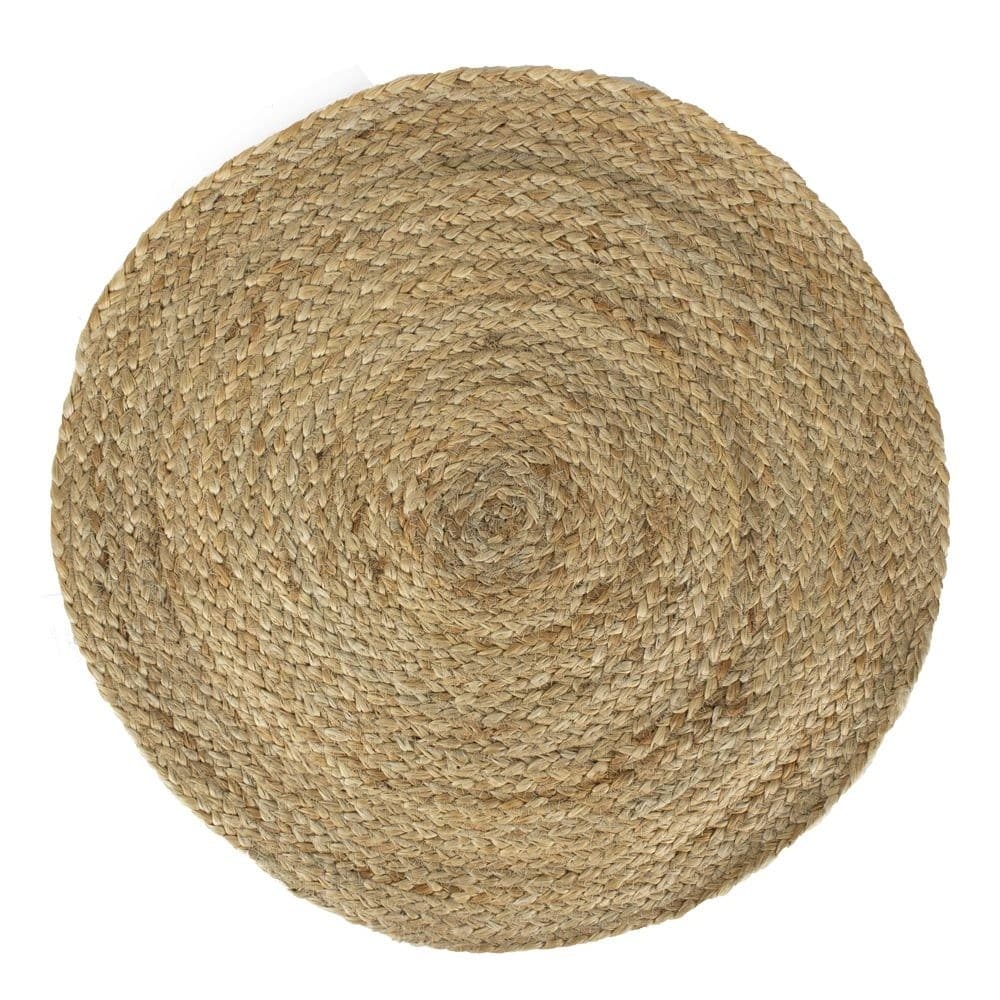 Ronde Placemat Jute Naturel (Ø 43 cm)
