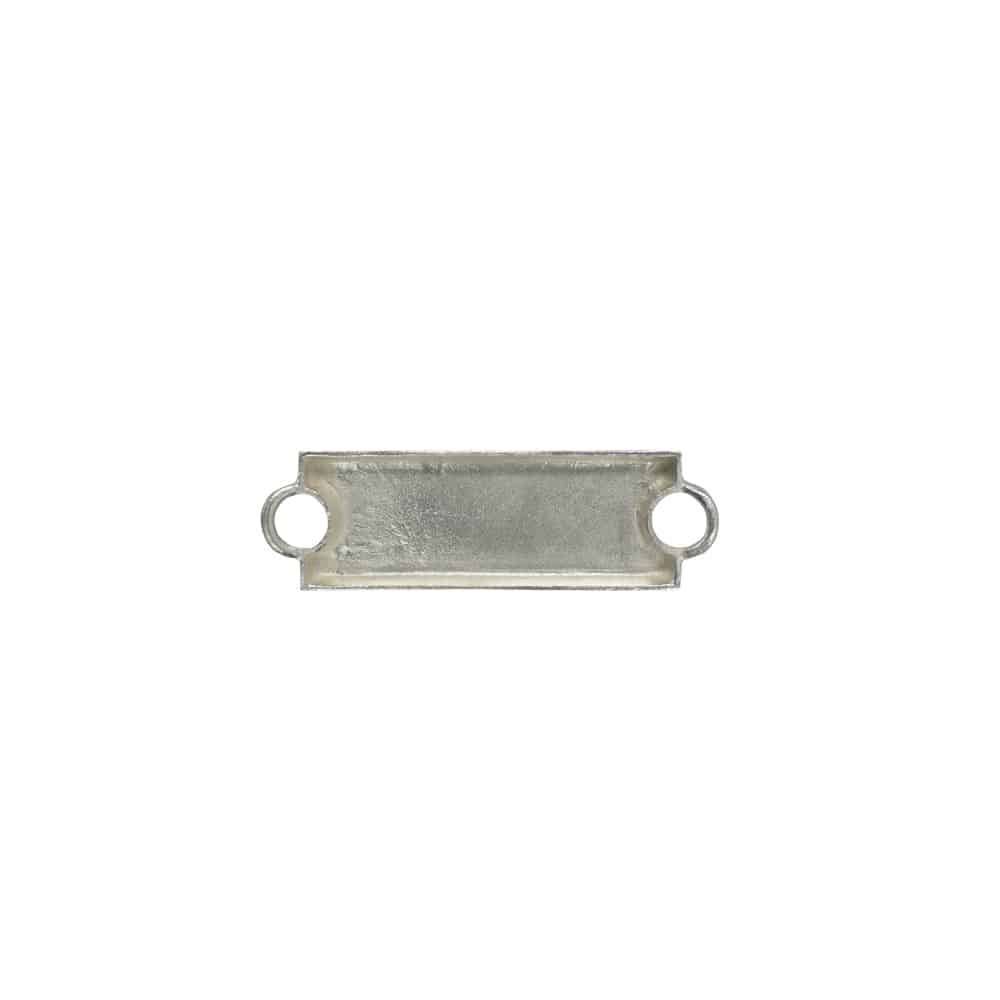 Langwerpig Silverlook Dienblad (42 x 13 cm)