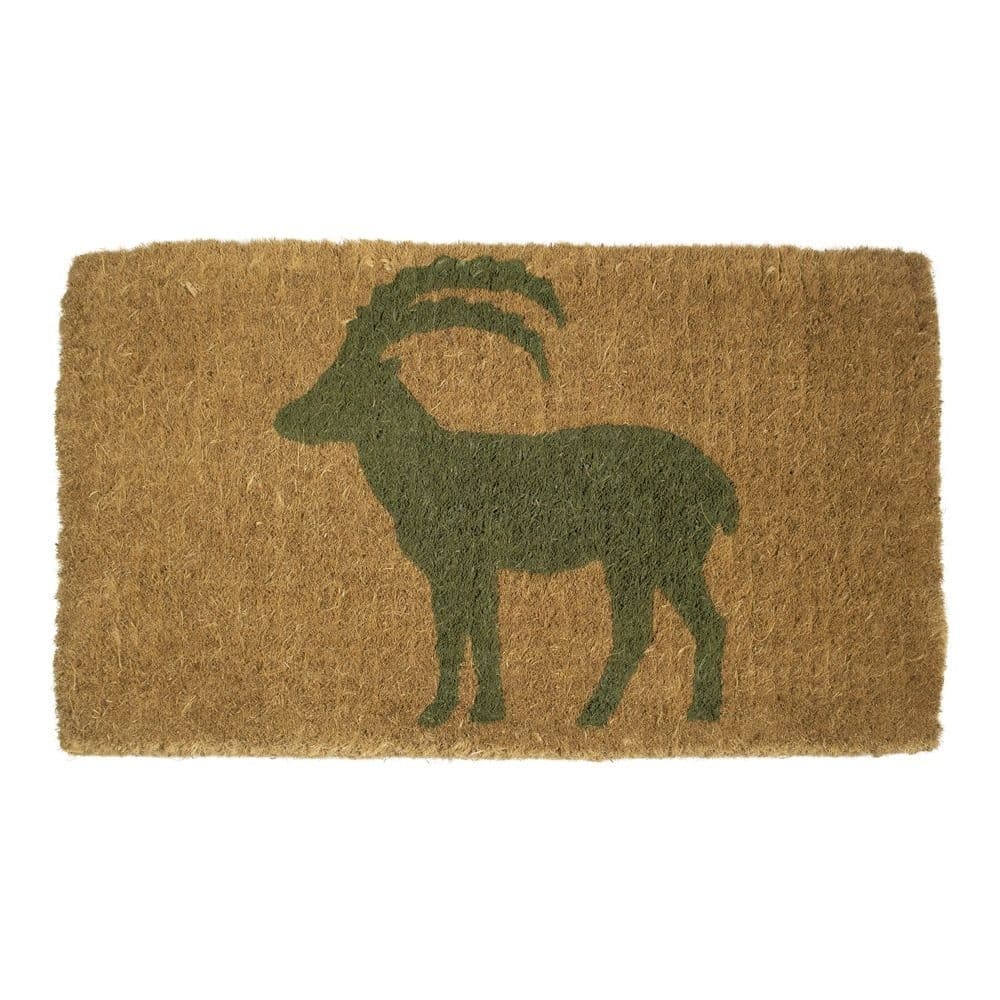 Handgeweven Kokosmat Steenbok (75 x 45 cm)