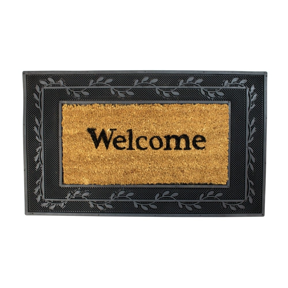 Kokosmat Olijfrand "Welcome" (75 x 45 cm)