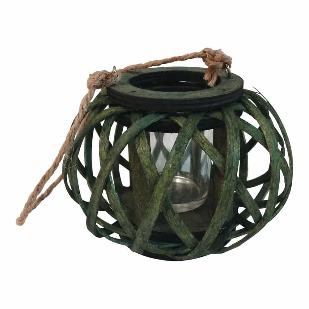 Windlicht Mini Bol Gras (10 cm)