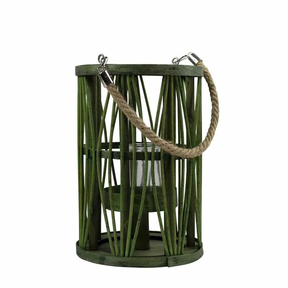 Windlicht Recht Gras (24 cm)