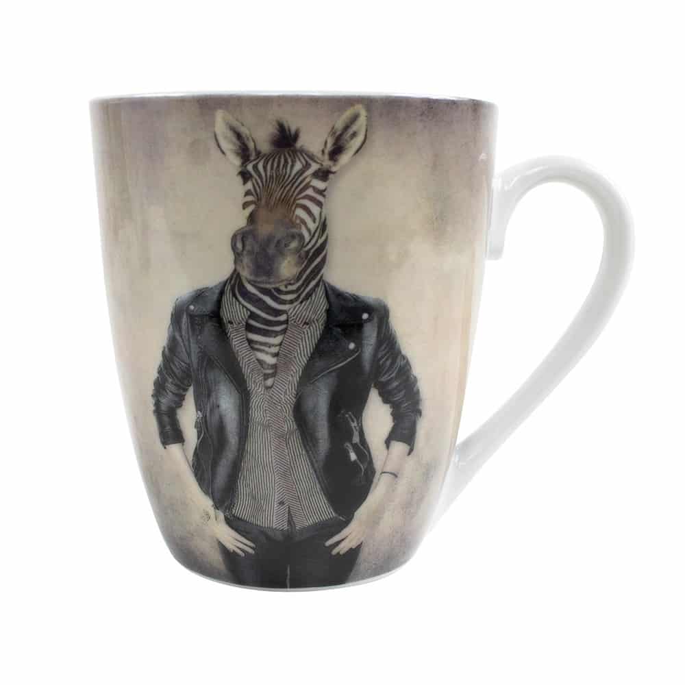 Beker Mrs. Zebra