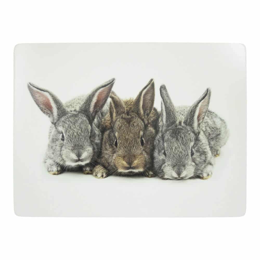 Luxe Placemats Konijnen (Set van 4)