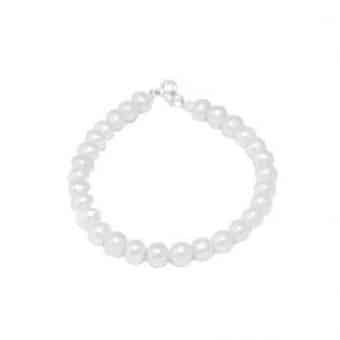 Zilveren Armband en Zoetwaterparels "Sueño de Perlas" (Sterling Zilver 925)
