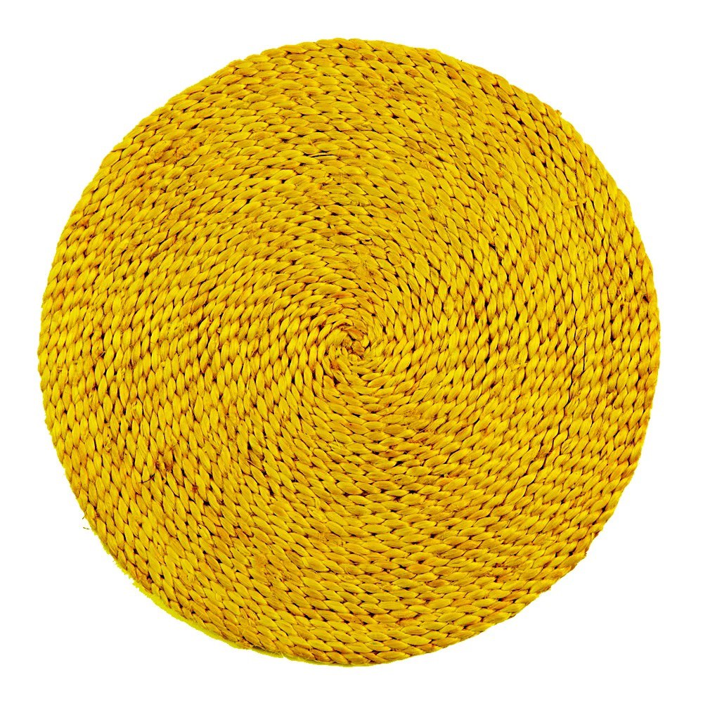 Gele Jute Placemat (35 cm)