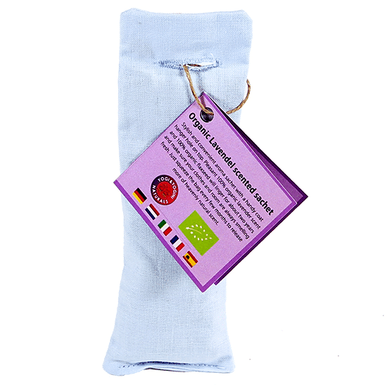 Lavendel Geurzakje 100% Biologisch Lichtblauw