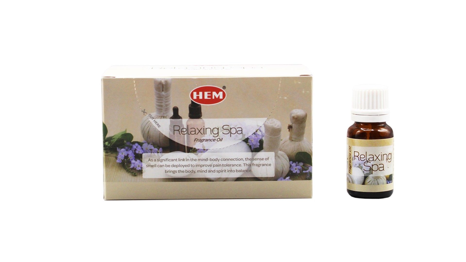 Hem Essentiële Olie Relaxing Spa (12 flesjes van 10 ml)